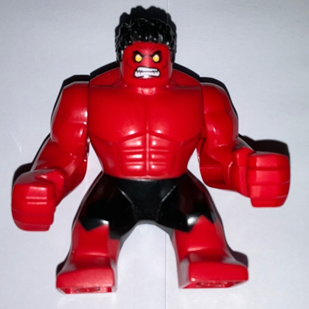 Lego Red Hulk Big Figure Marvel